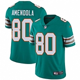 Nike Men & Women & Youth Dolphins 80 Danny Amendola Aqua Throwback NFL Vapor Untouchable Limited Jersey,baseball caps,new era cap wholesale,wholesale hats